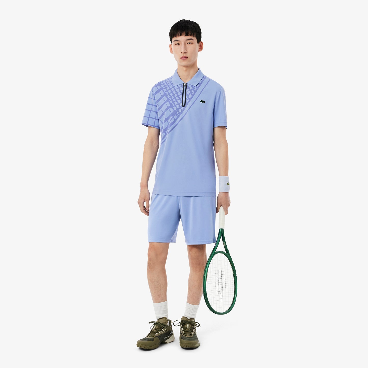 Polo Tenis Ultradry Estampado Slim Fit