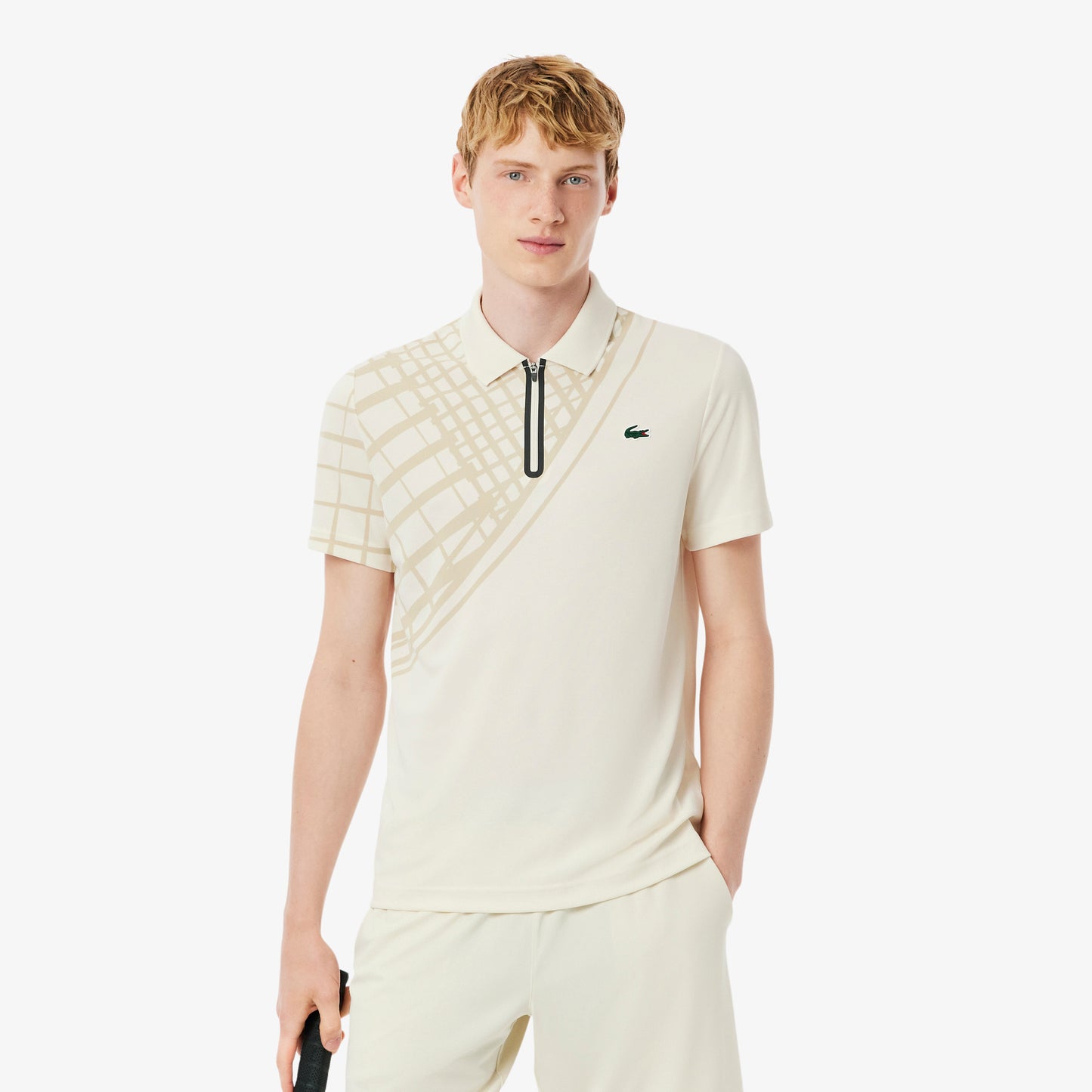 Polo Tenis Ultradry Estampado Slim Fit