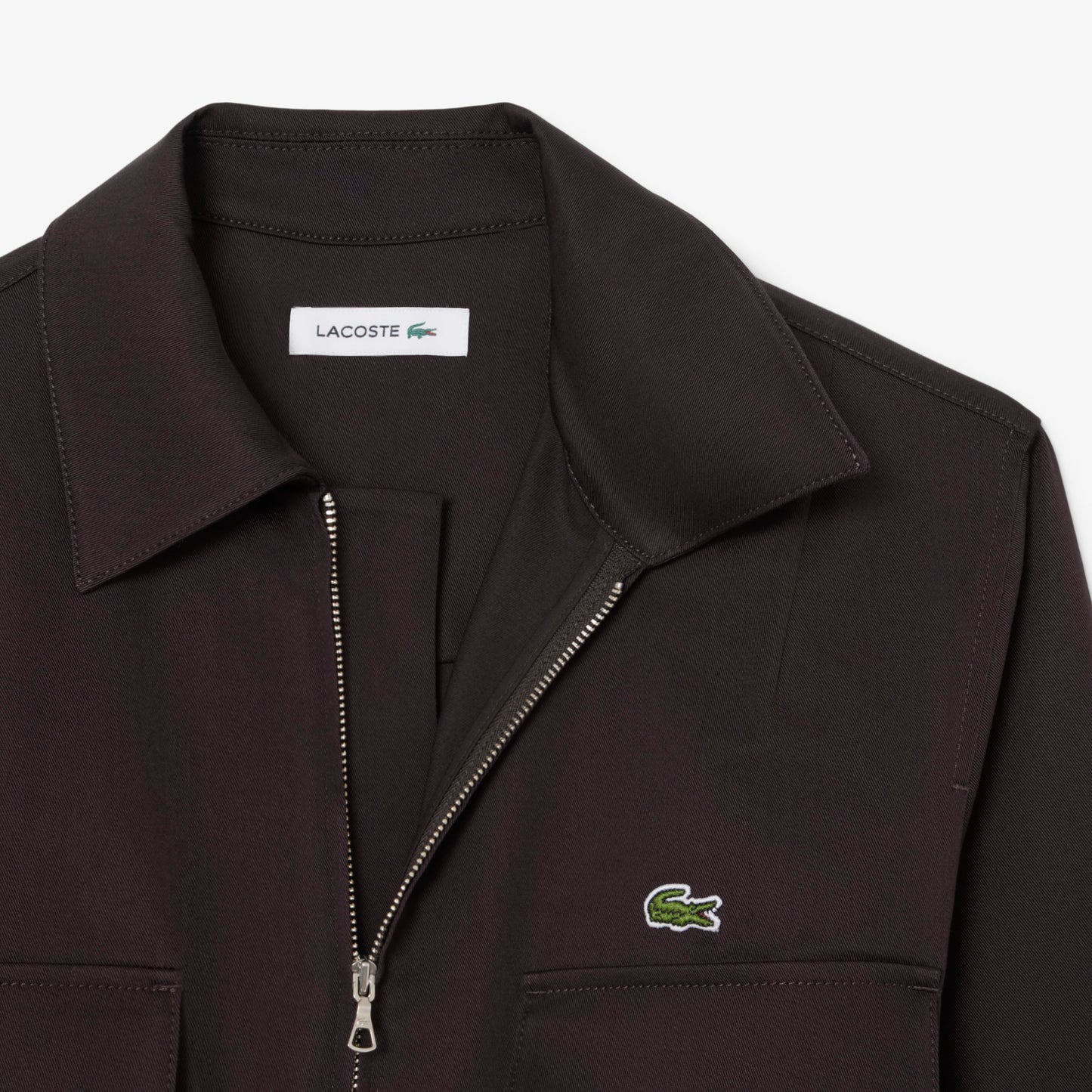 Mono Con Cuello Polo De Tela De Gabardina Elástica