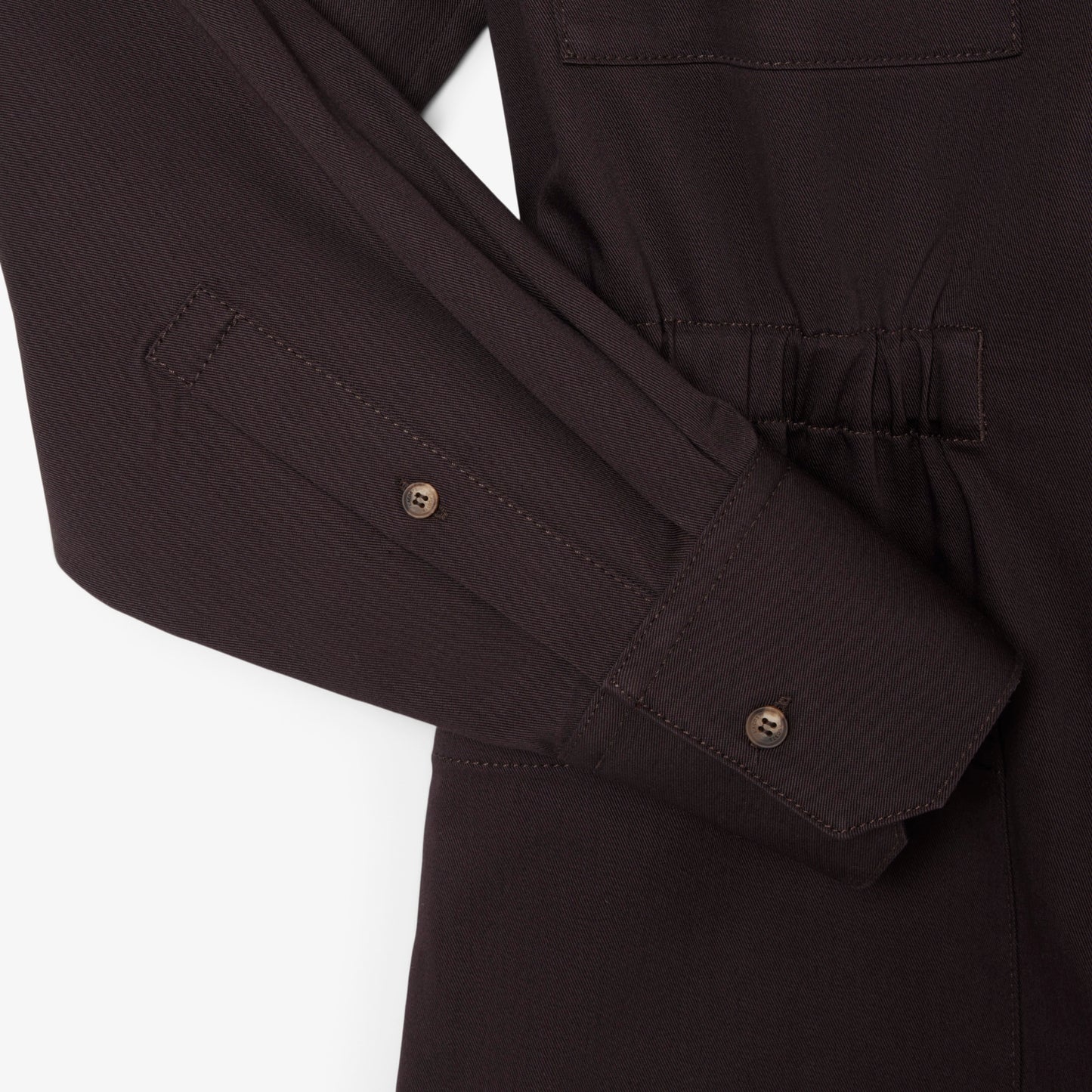 Mono Con Cuello Polo De Tela De Gabardina Elástica