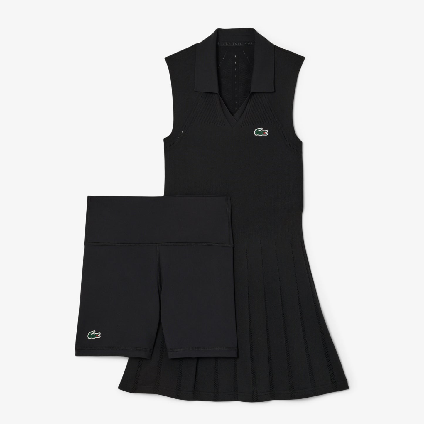 Vestido De Tenis Elastizado Con Short