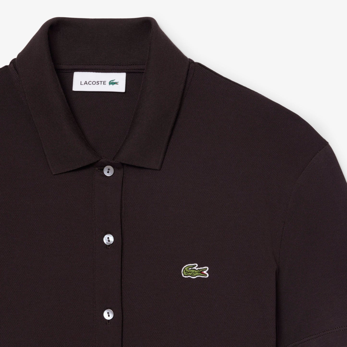 Vestido Polo Plisado De Piqué Elástico