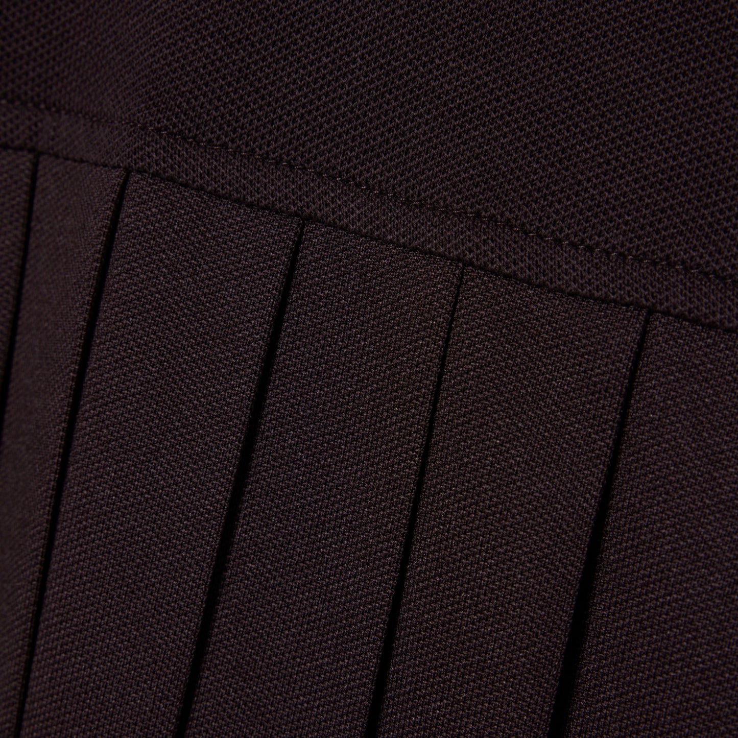 Vestido Polo Plisado De Piqué Elástico
