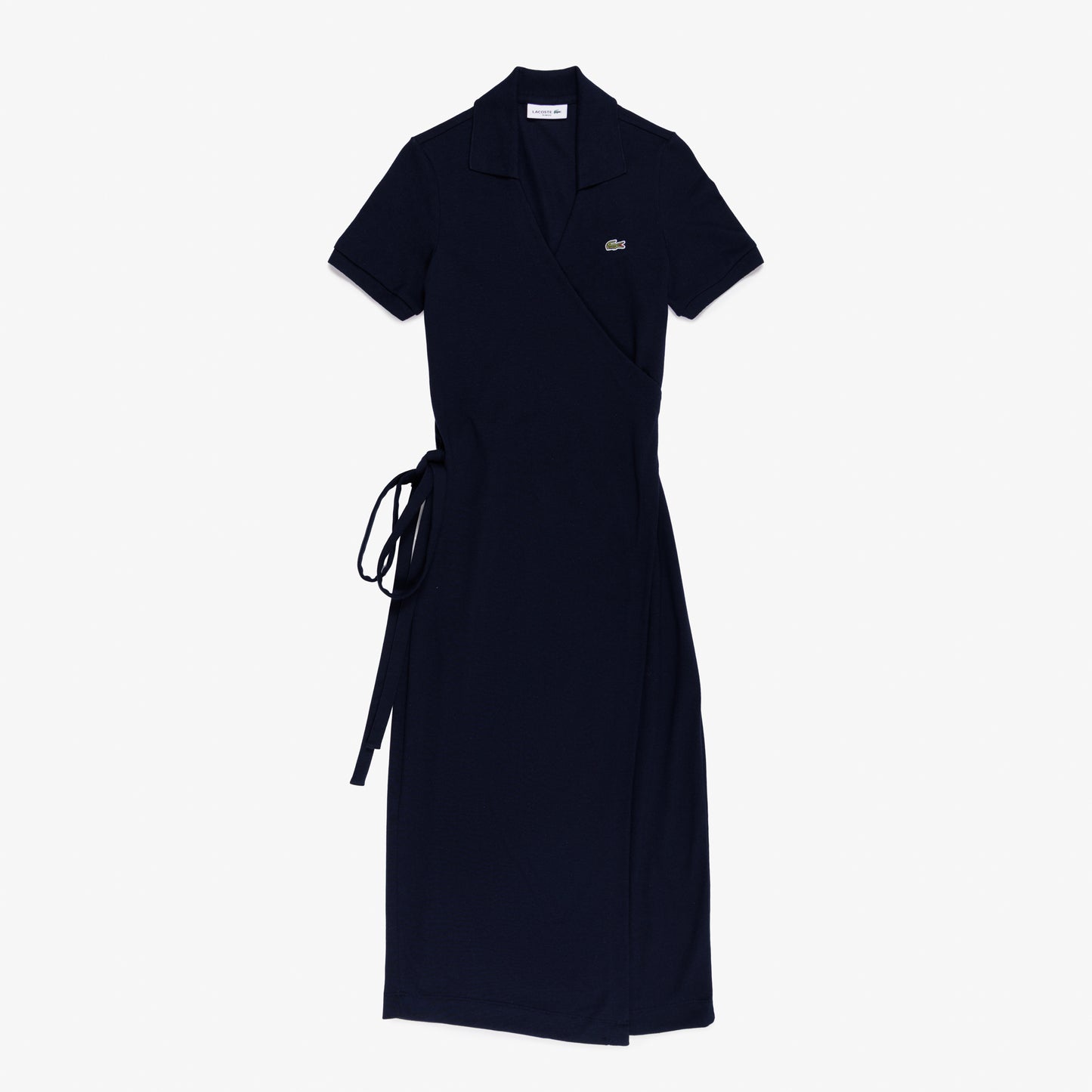 Vestido Polo Minipiqué Cruzado