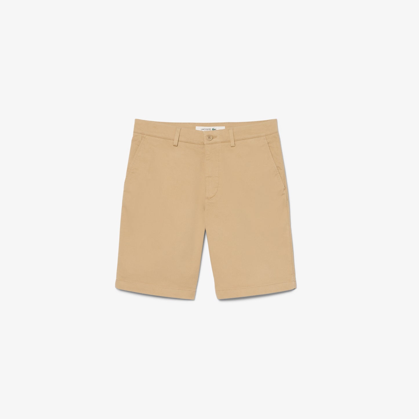 Bermuda Chino En Algodón Stretch De Corte Regular