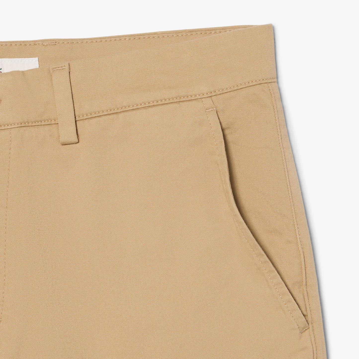 Bermuda Chino En Algodón Stretch De Corte Regular