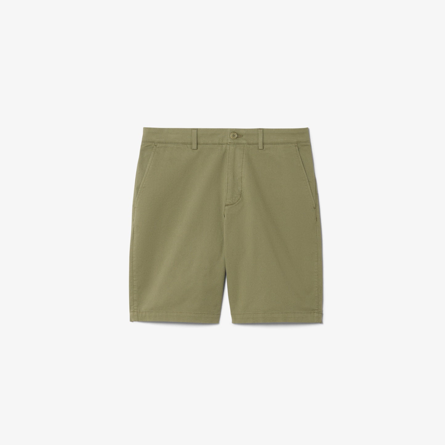 Bermuda Chino En Algodón Stretch De Corte Regular