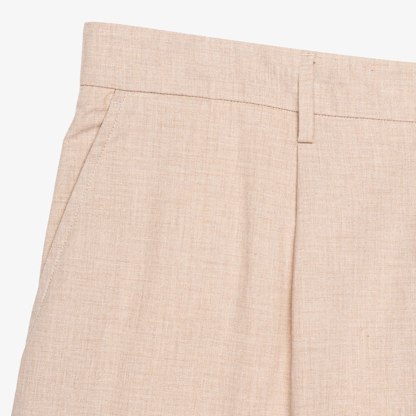 Bermuda Gabardina De Algodón Fit Regular