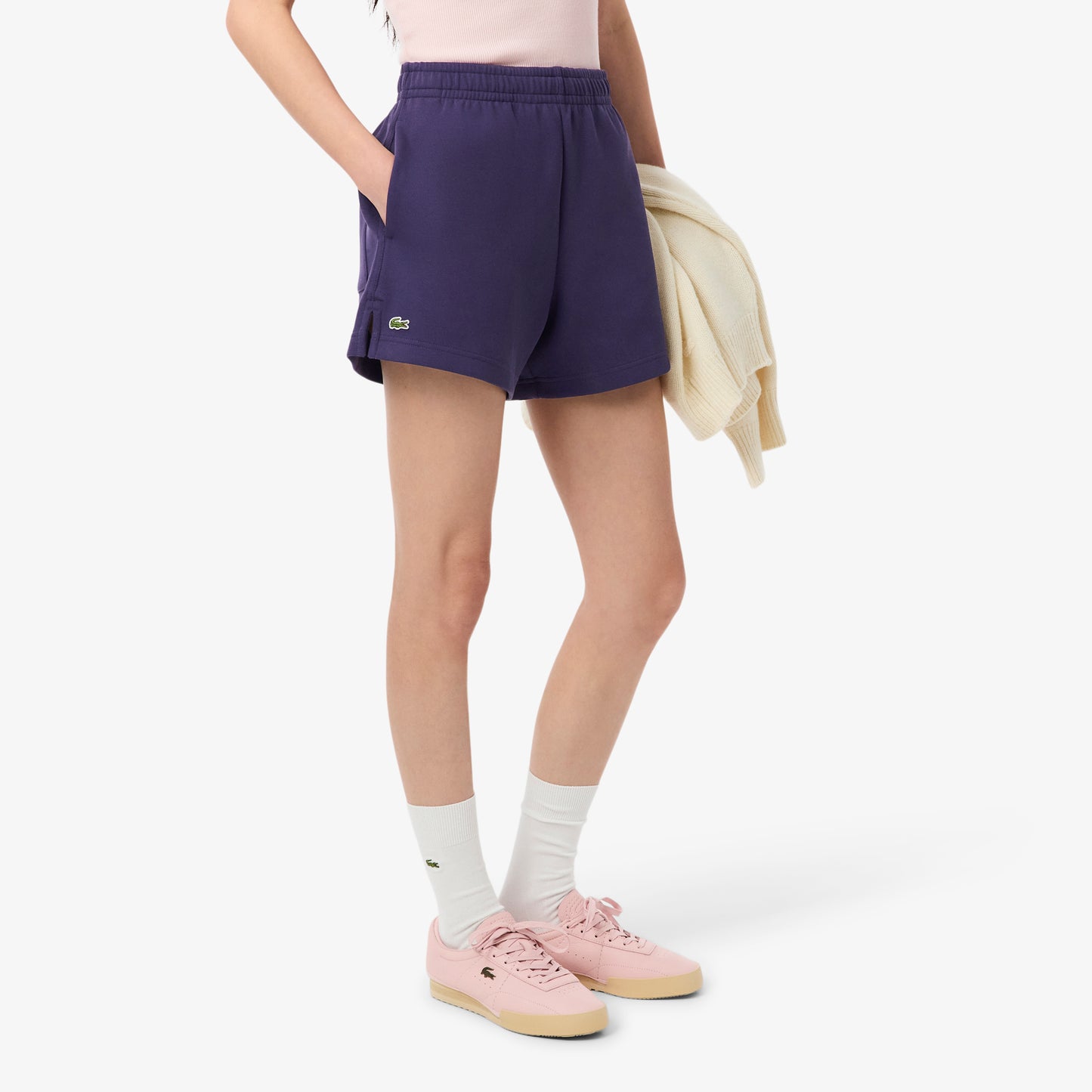 Shorts De Piqué Doble Faz