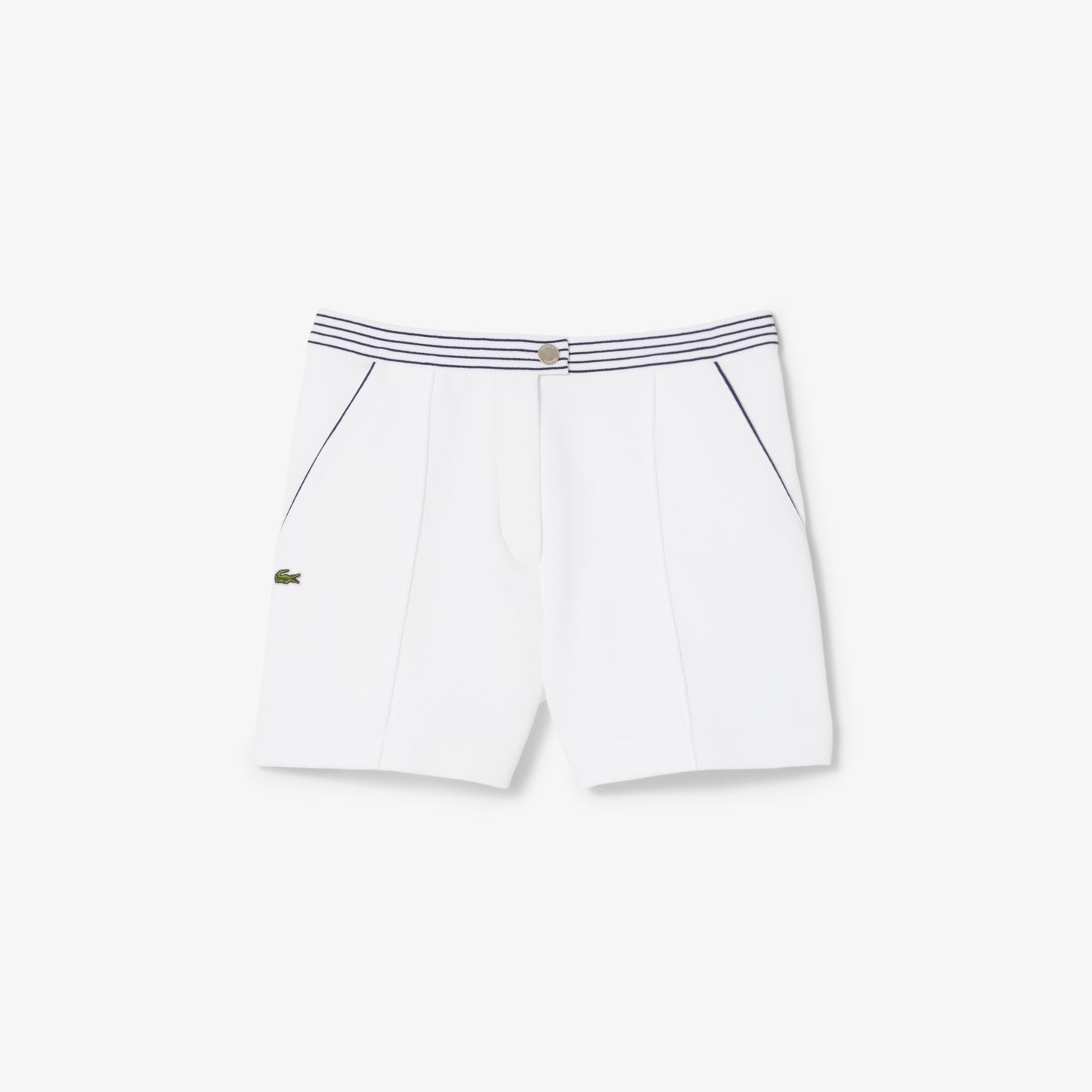 Pantalón Corto De Piqué De Fabricación Francesa
