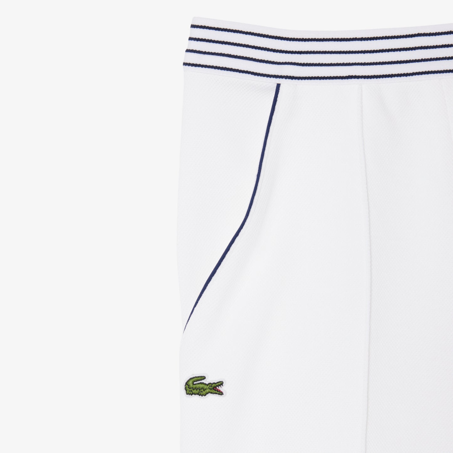 Pantalón Corto De Piqué De Fabricación Francesa