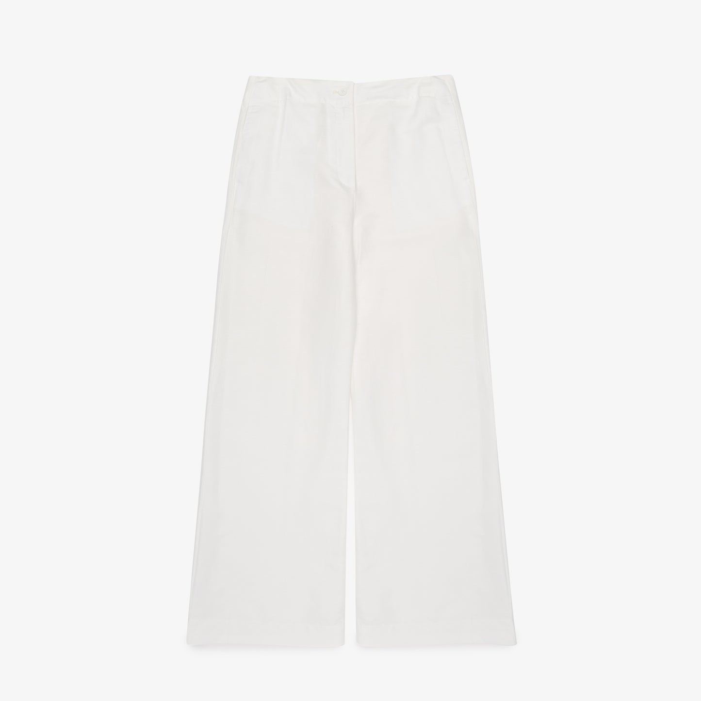 Pantalón De Lino Acampanado