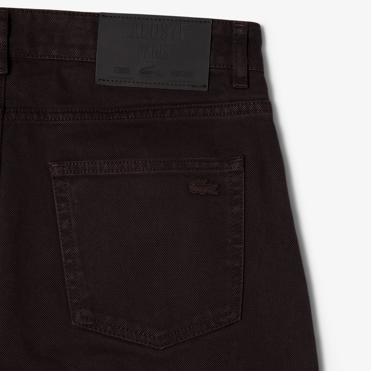 Pantalón Vaquero Con Cinco Bolsillos De Corte Recto