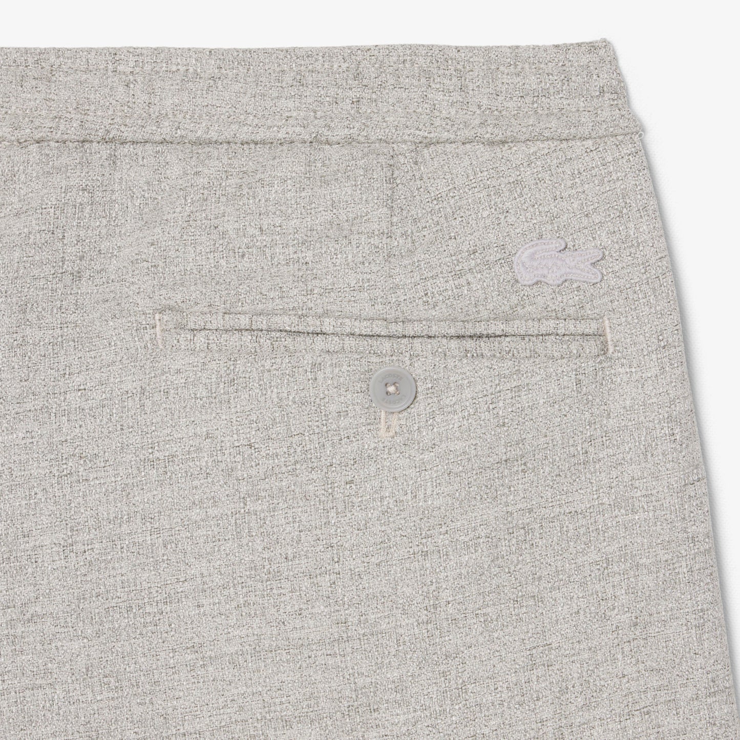 Pantalón De Tejido Flameado De Corte Holgado