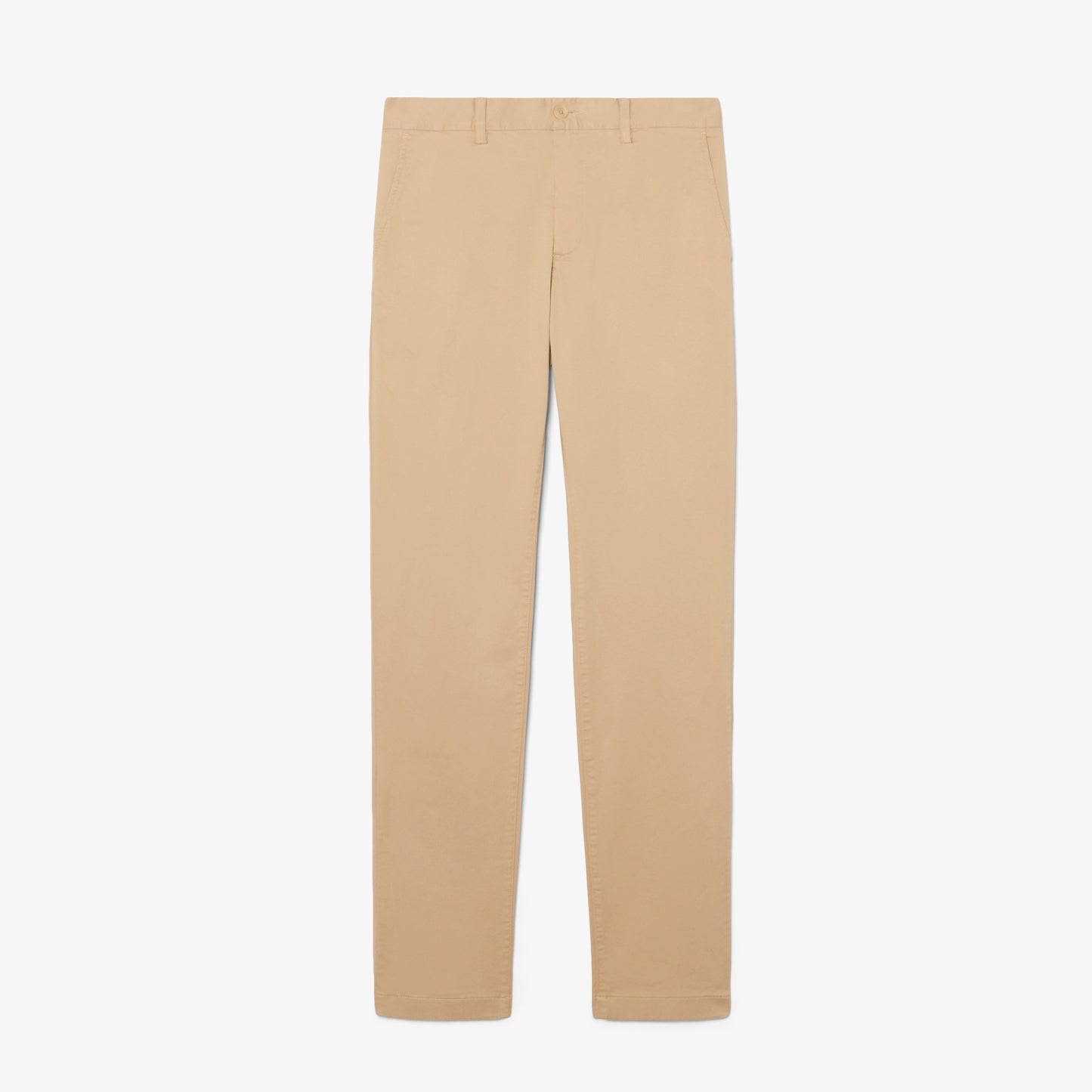 Pantalón Chino De Corte Ajustado De Sarga Elástica