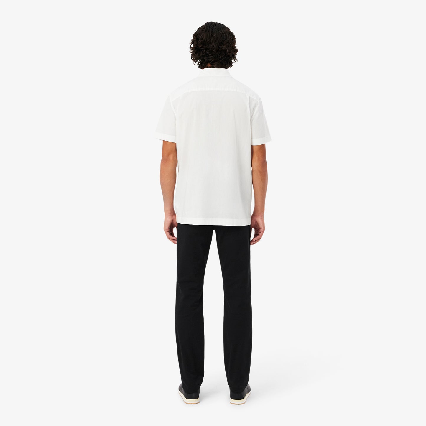 Pantalón Chino De Corte Ajustado De Sarga Elástica