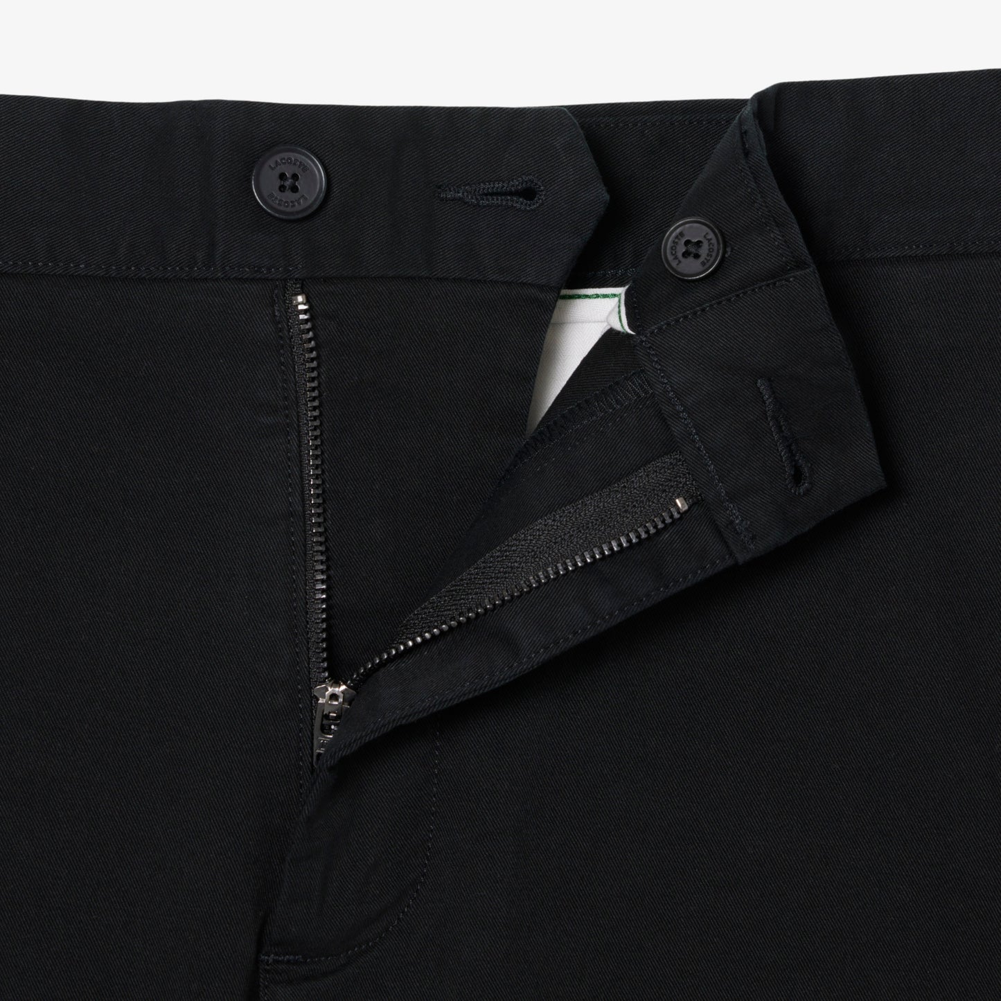 Pantalón Chino De Corte Ajustado De Sarga Elástica