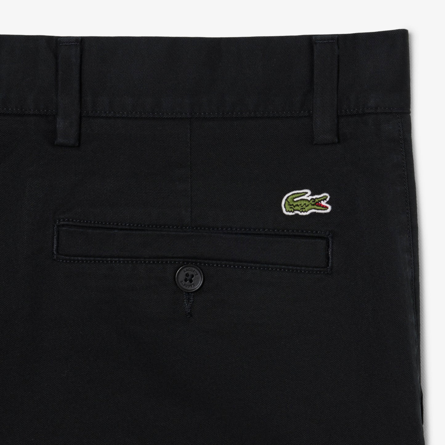 Pantalón Chino De Corte Ajustado De Sarga Elástica