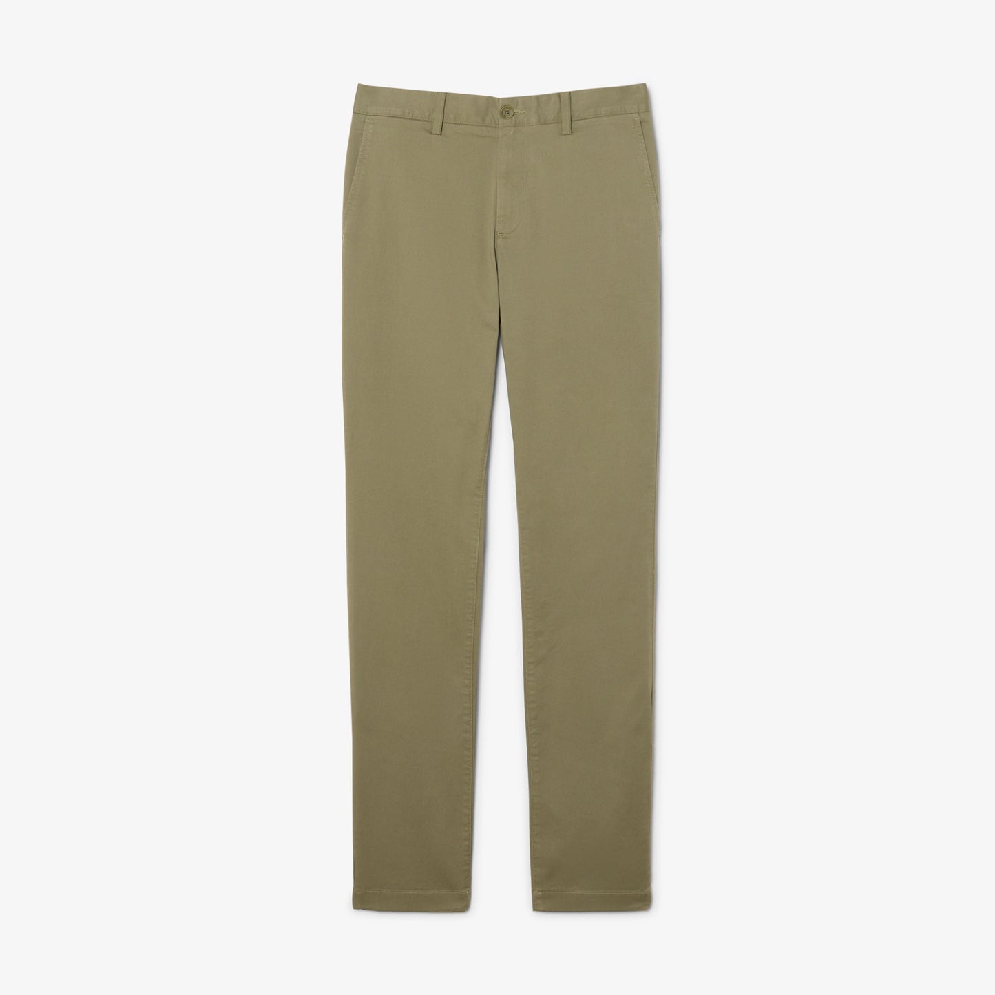 Pantalón Chino De Corte Ajustado De Sarga Elástica