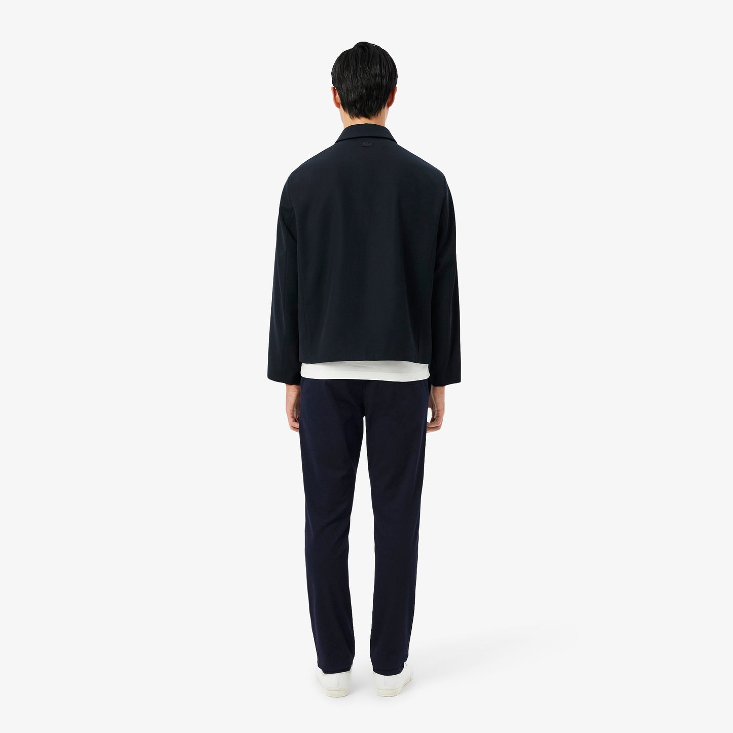 Pantalón Chino De Corte Ajustado De Sarga Elástica
