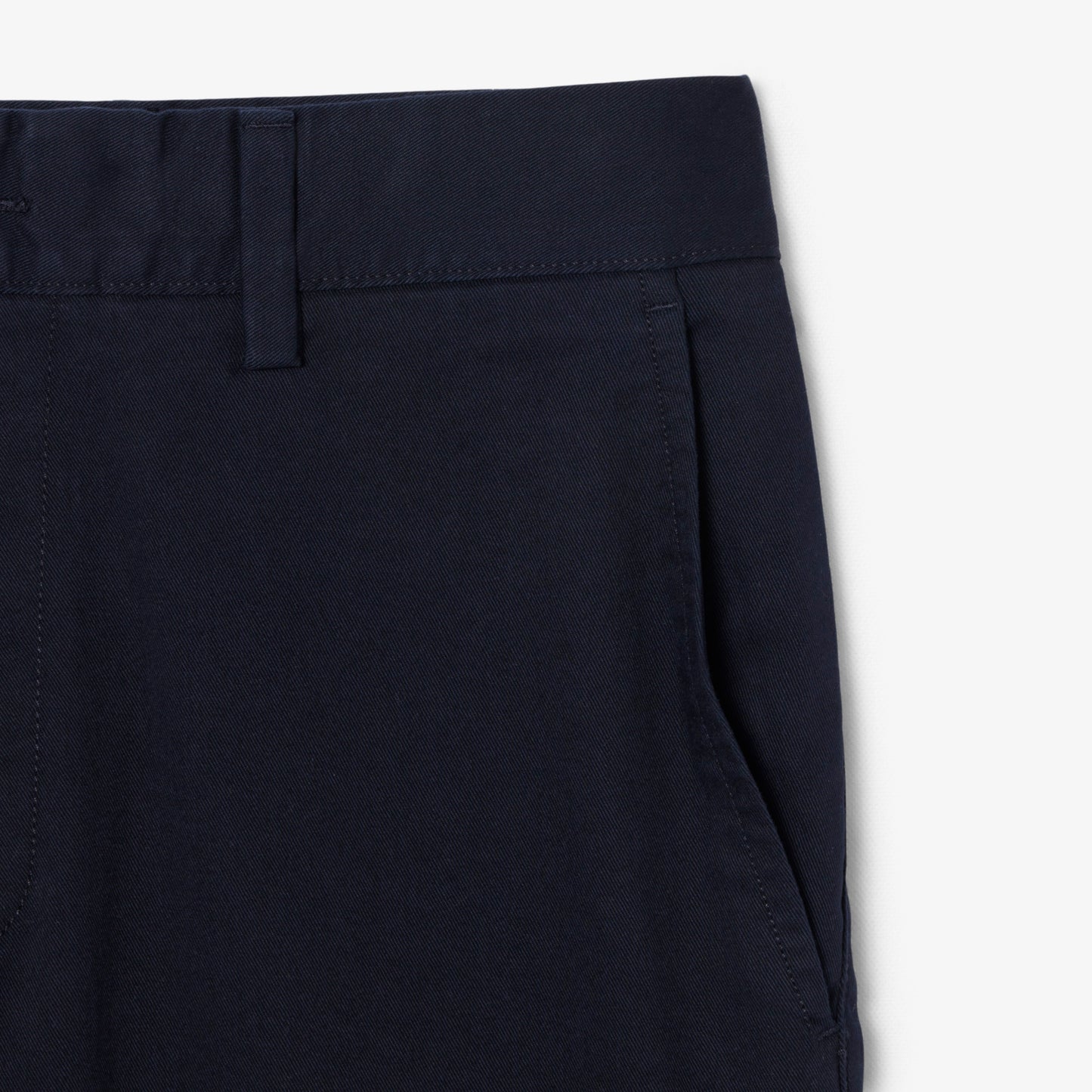 Pantalón Chino De Corte Ajustado De Sarga Elástica