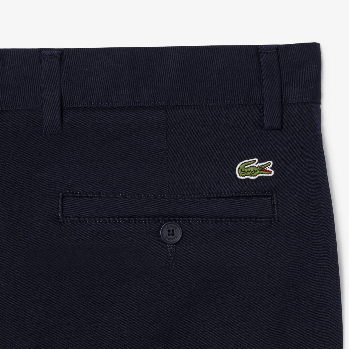 Pantalón Chino De Corte Ajustado De Sarga Elástica