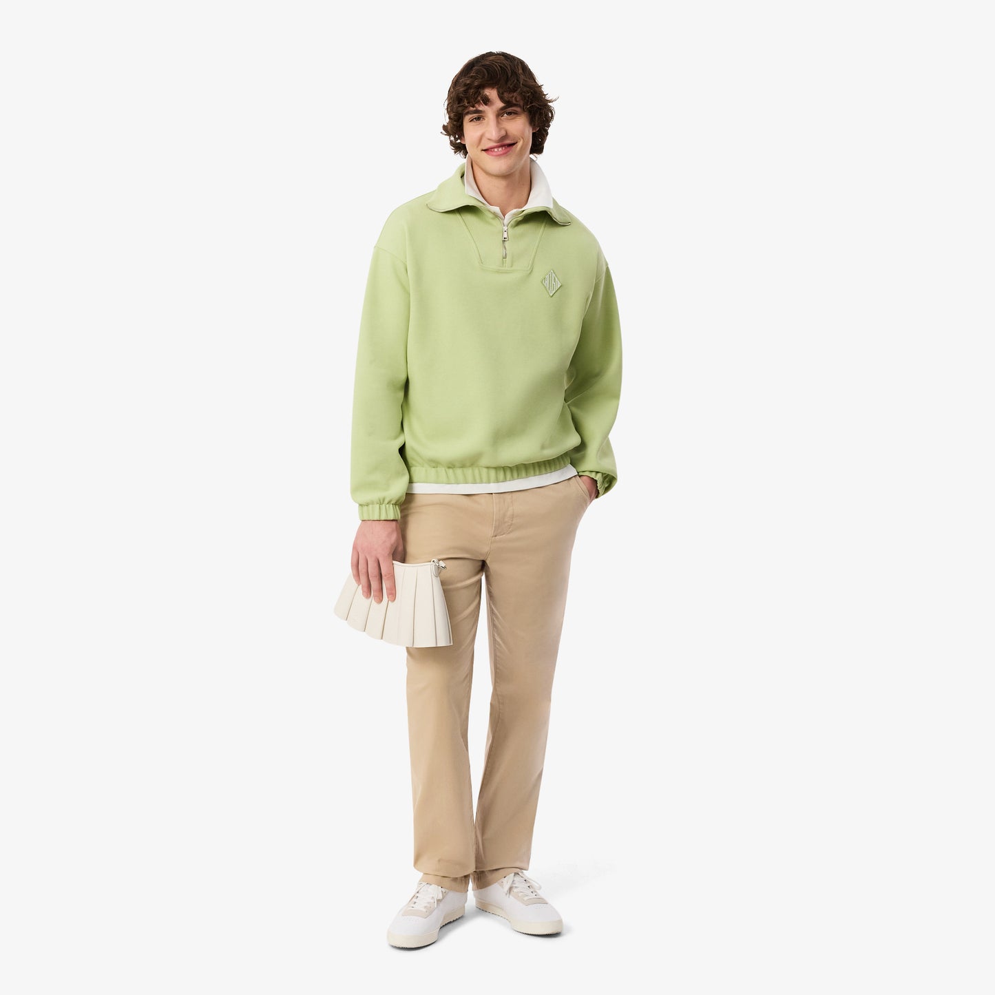 Pantalón Chino En Algodón De Corte Regular