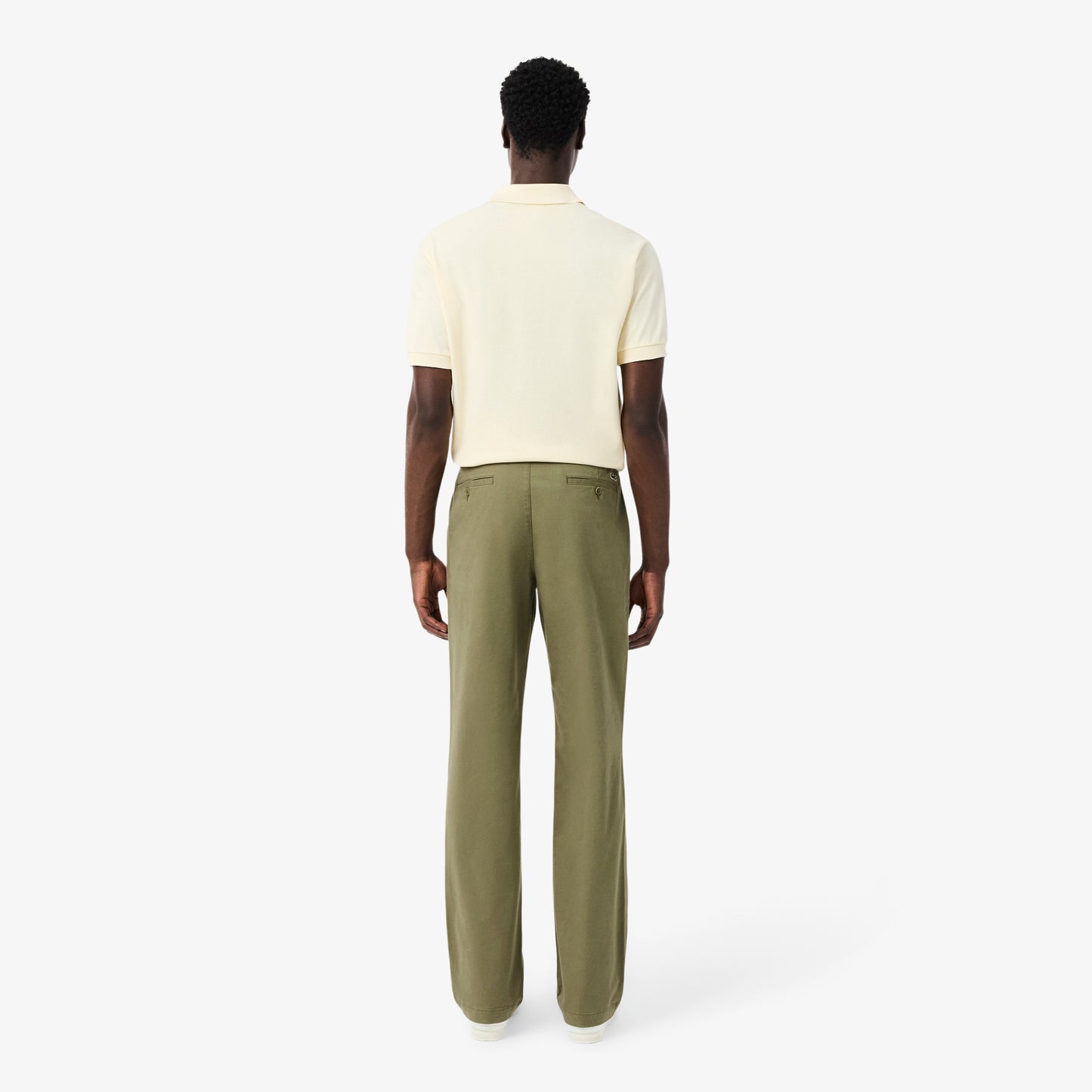 Pantalón Chino En Algodón De Corte Regular