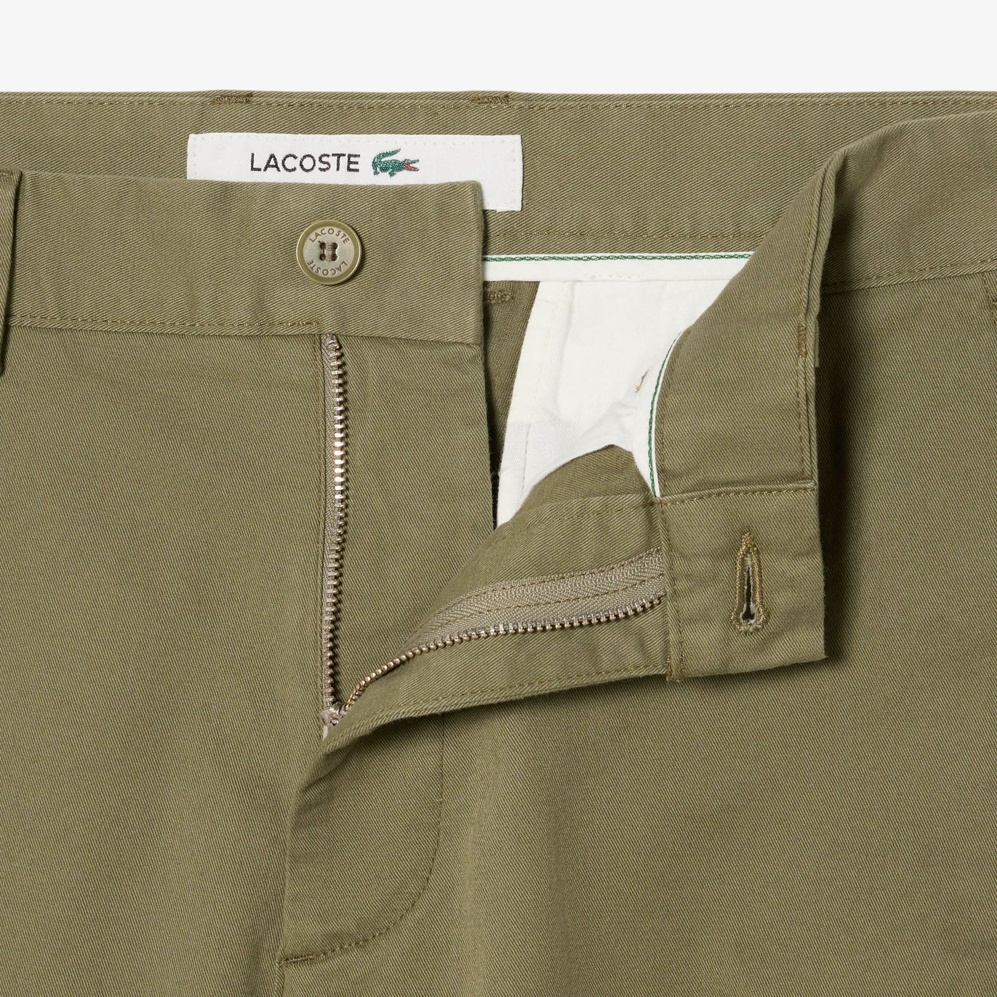 Pantalón Chino En Algodón De Corte Regular
