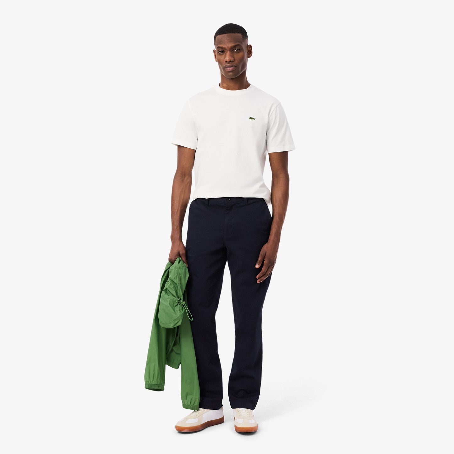 Pantalón Chino En Algodón De Corte Regular