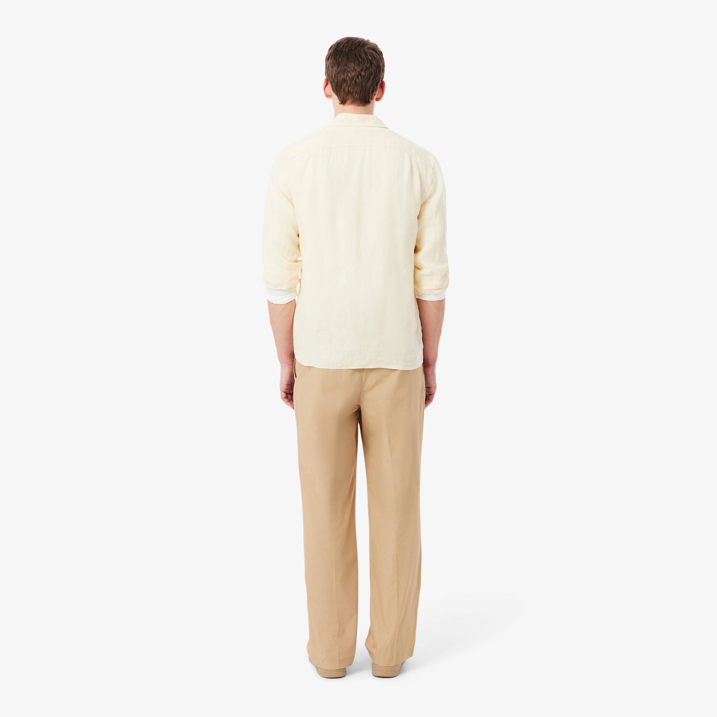 Pantalón Chino De Algodón De Corte Recto