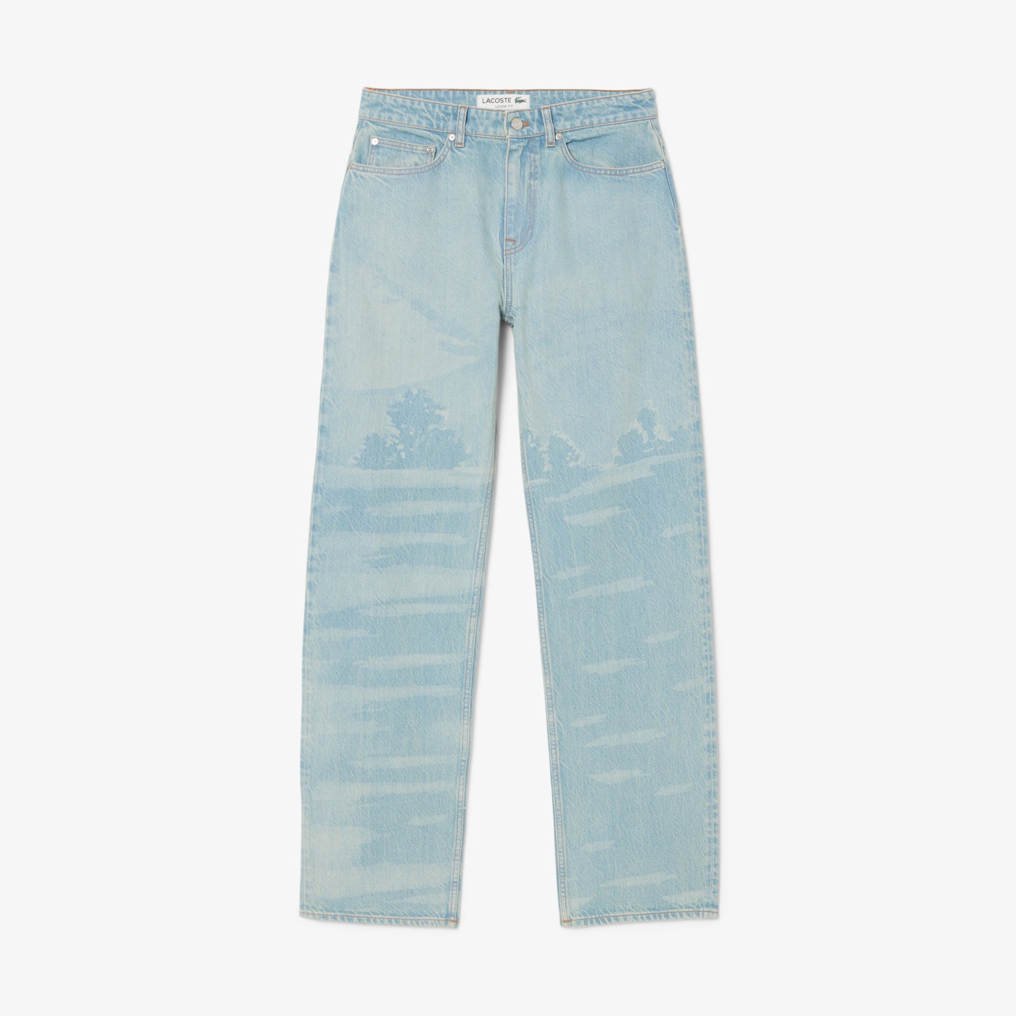 Jeans Con Motivo Landscape Fit Recto