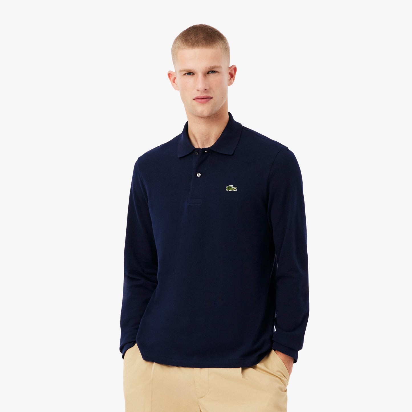 Polo L.12.12 Classic Fit Manga Larga