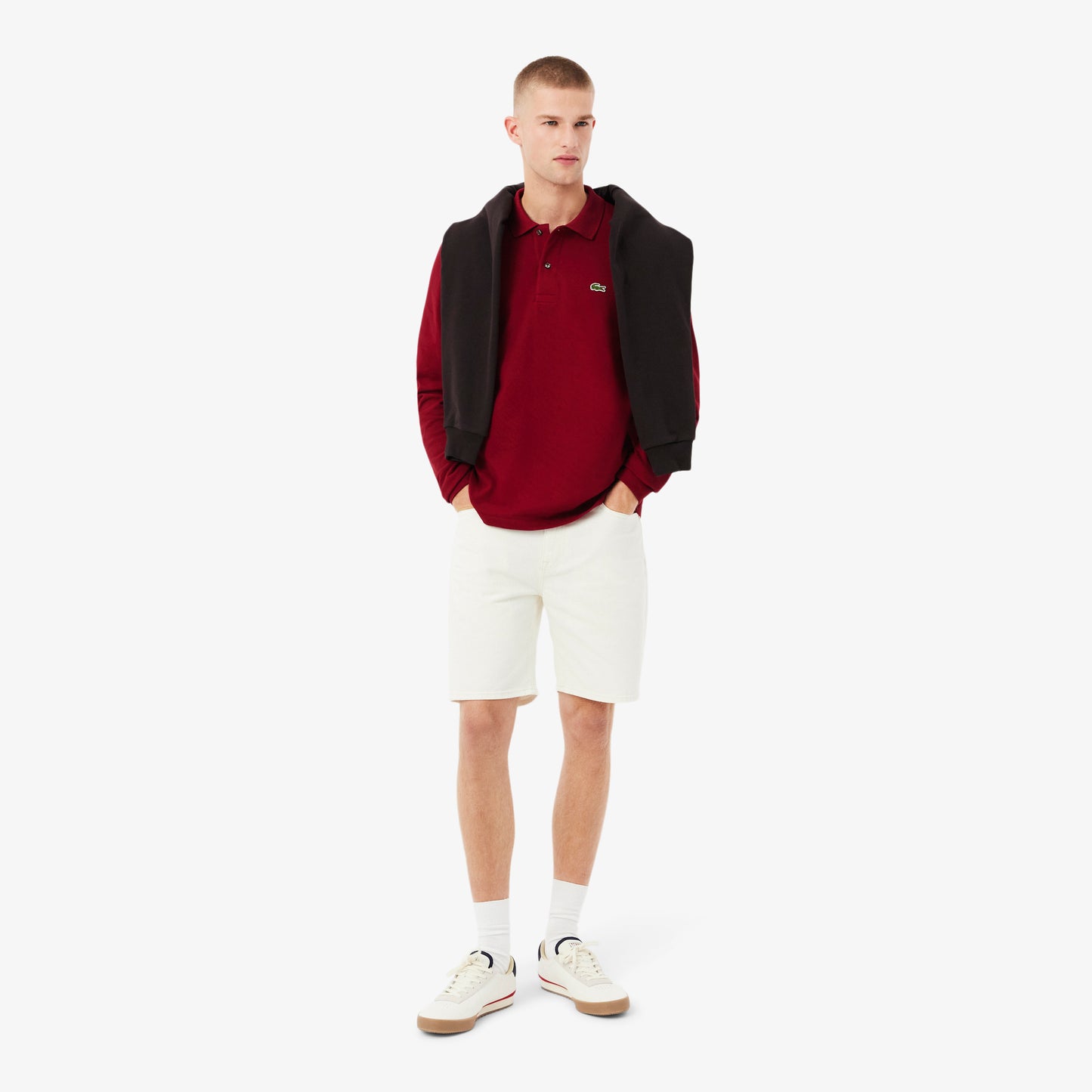 Polo L.12.12 Classic Fit Manga Larga