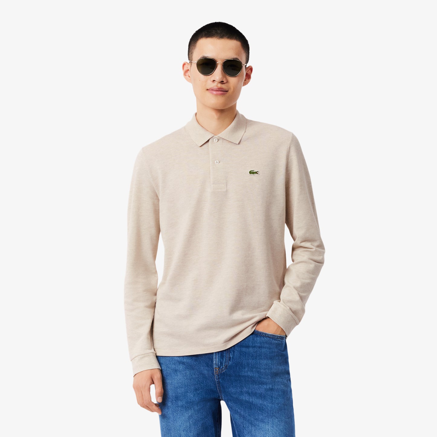 Polo L.12.12 Classic Fit Manga Larga