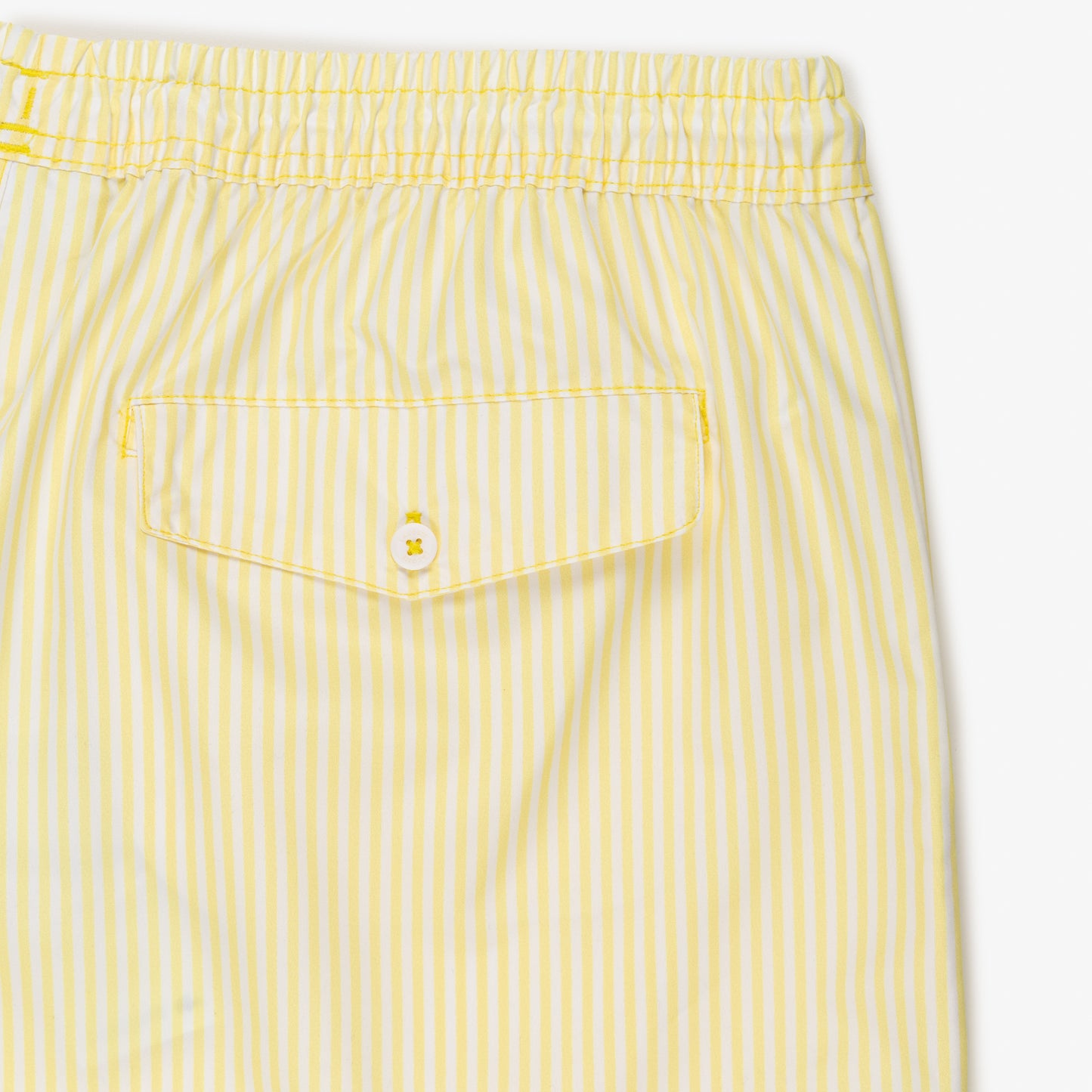 Shorts De Baño Texturados Rayados Largos