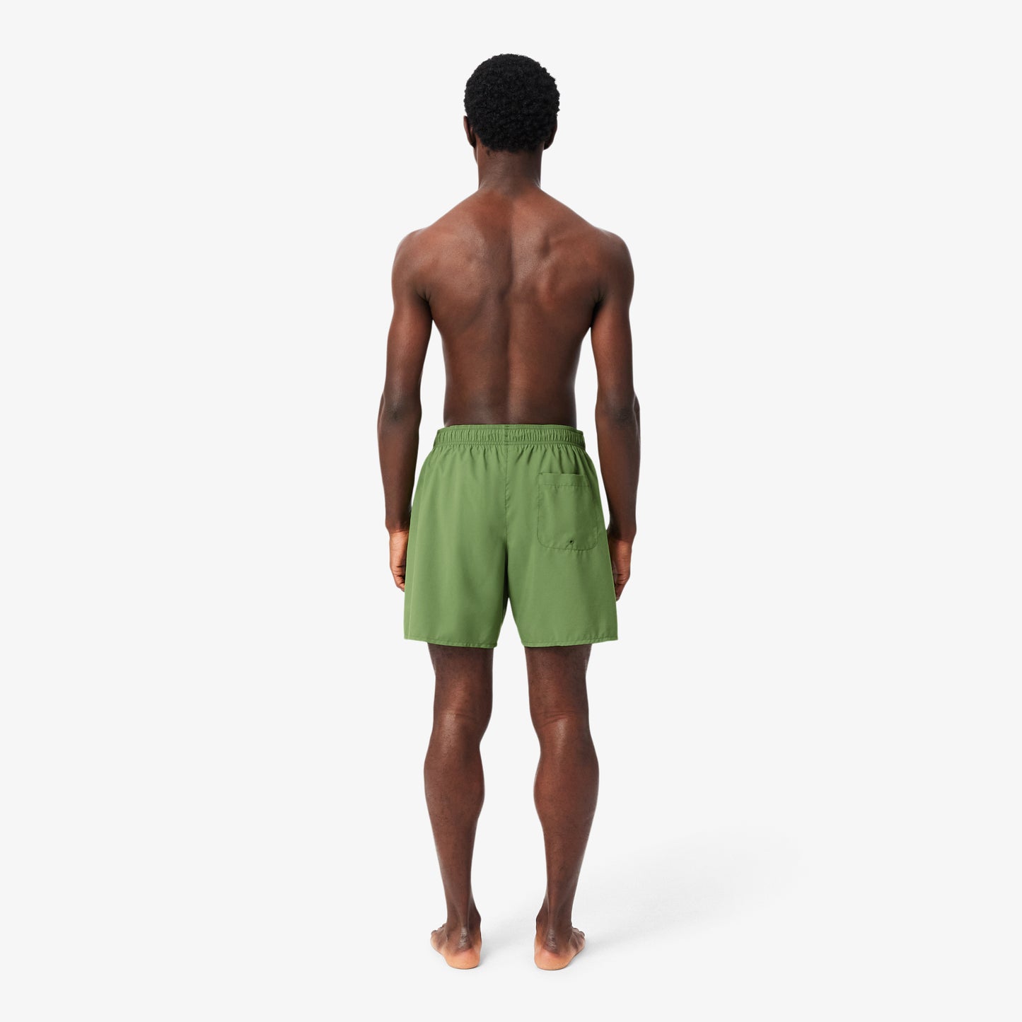 Shorts De Baño Monocromo Largos
