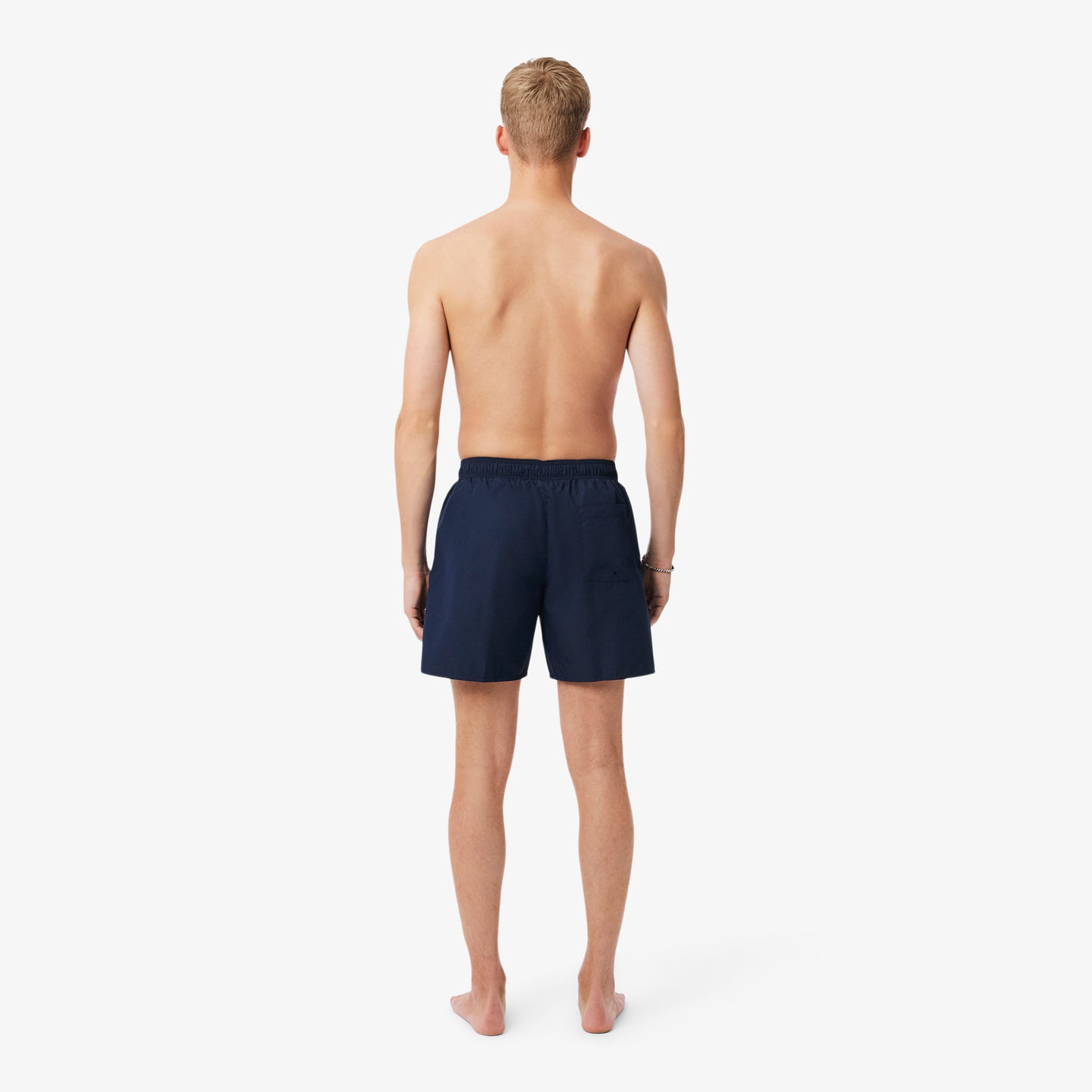 Shorts De Baño Monocromo Largos