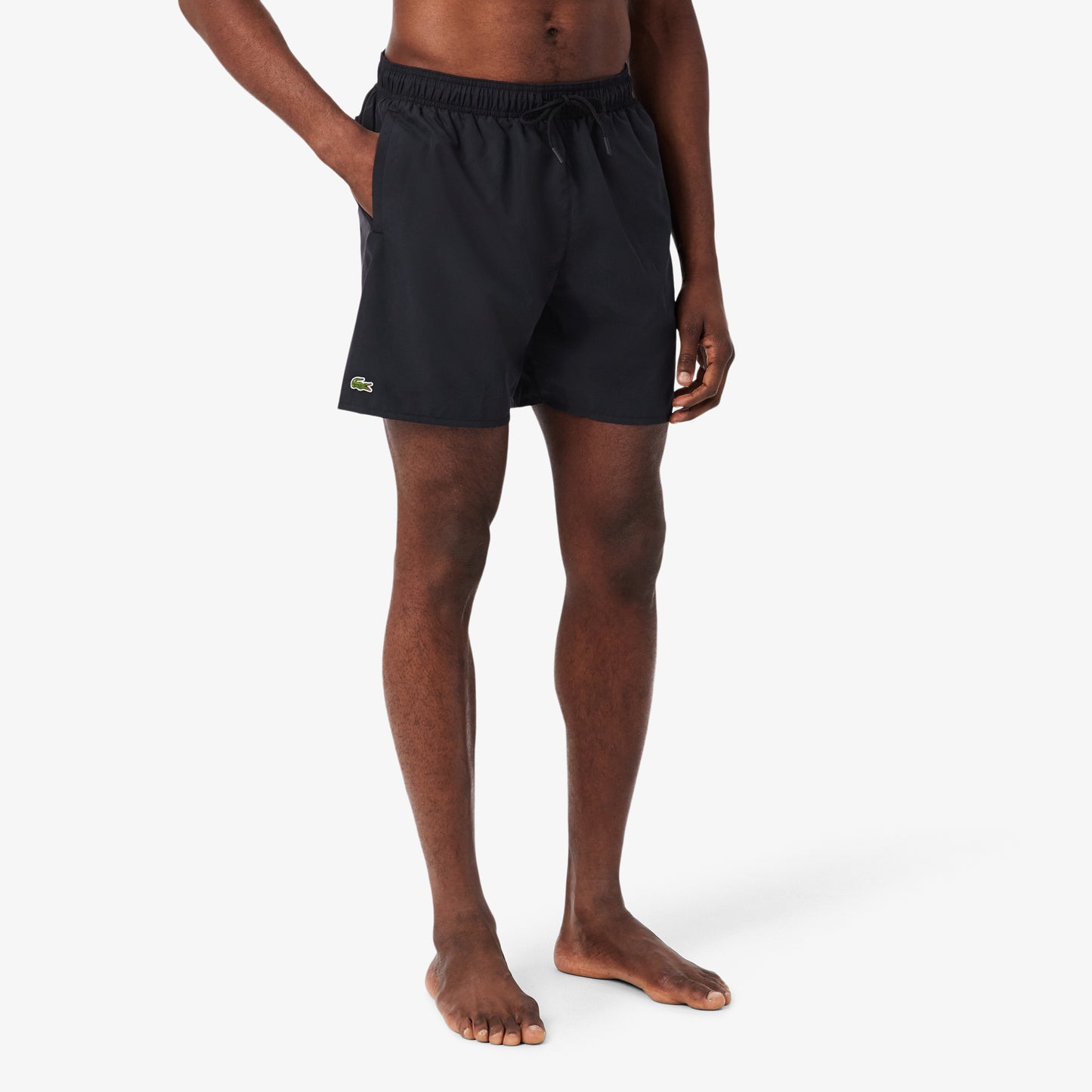 Shorts De Baño Monocromo Largos