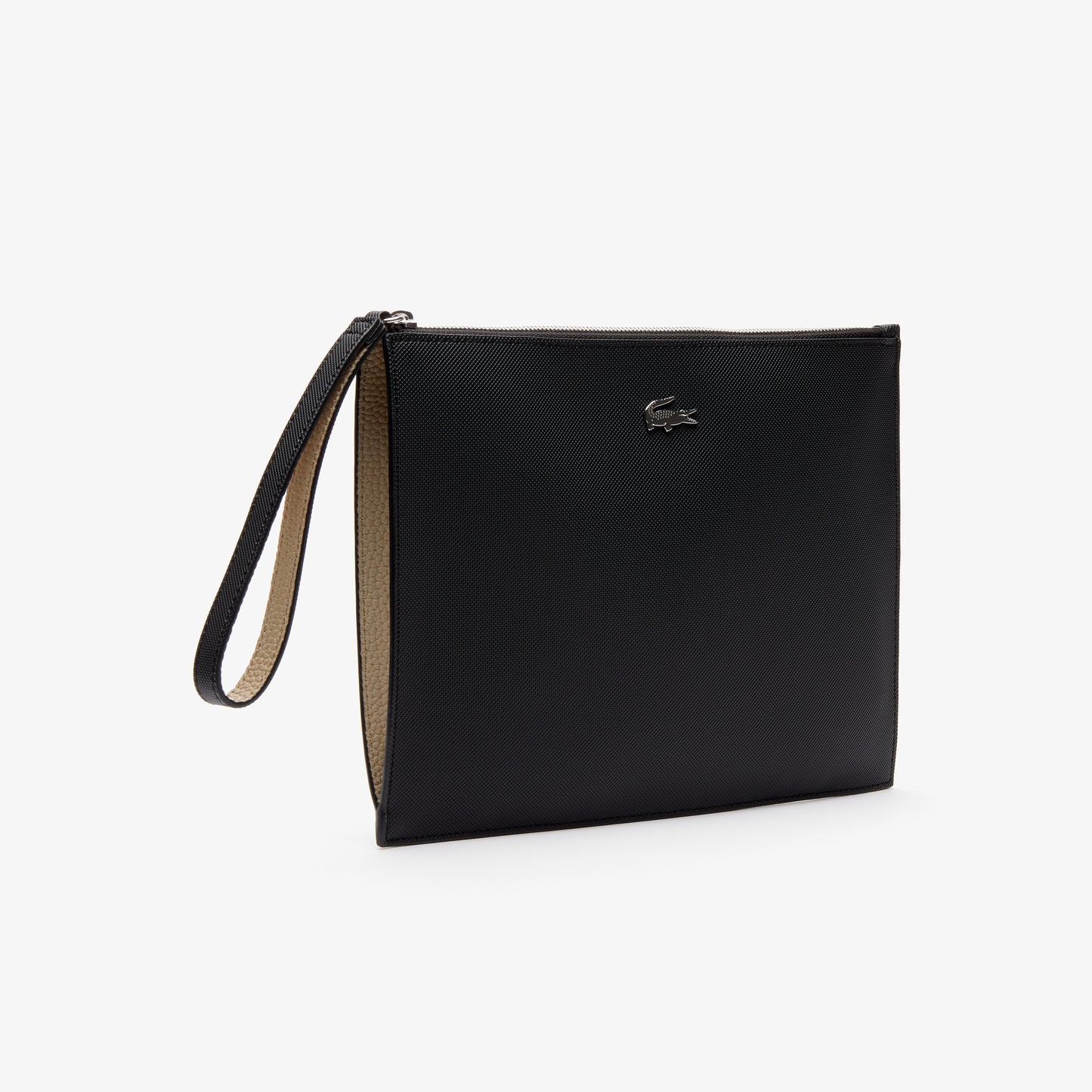 Pouch De Lona Piqué Recubierta Anna
