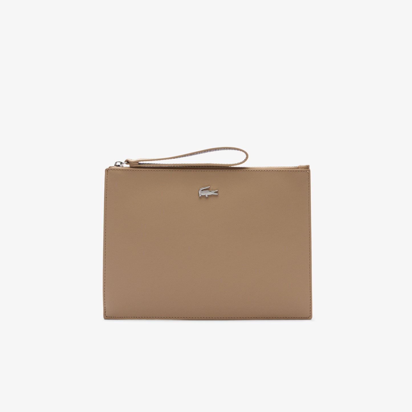 Pouch De Lona Piqué Recubierta Anna