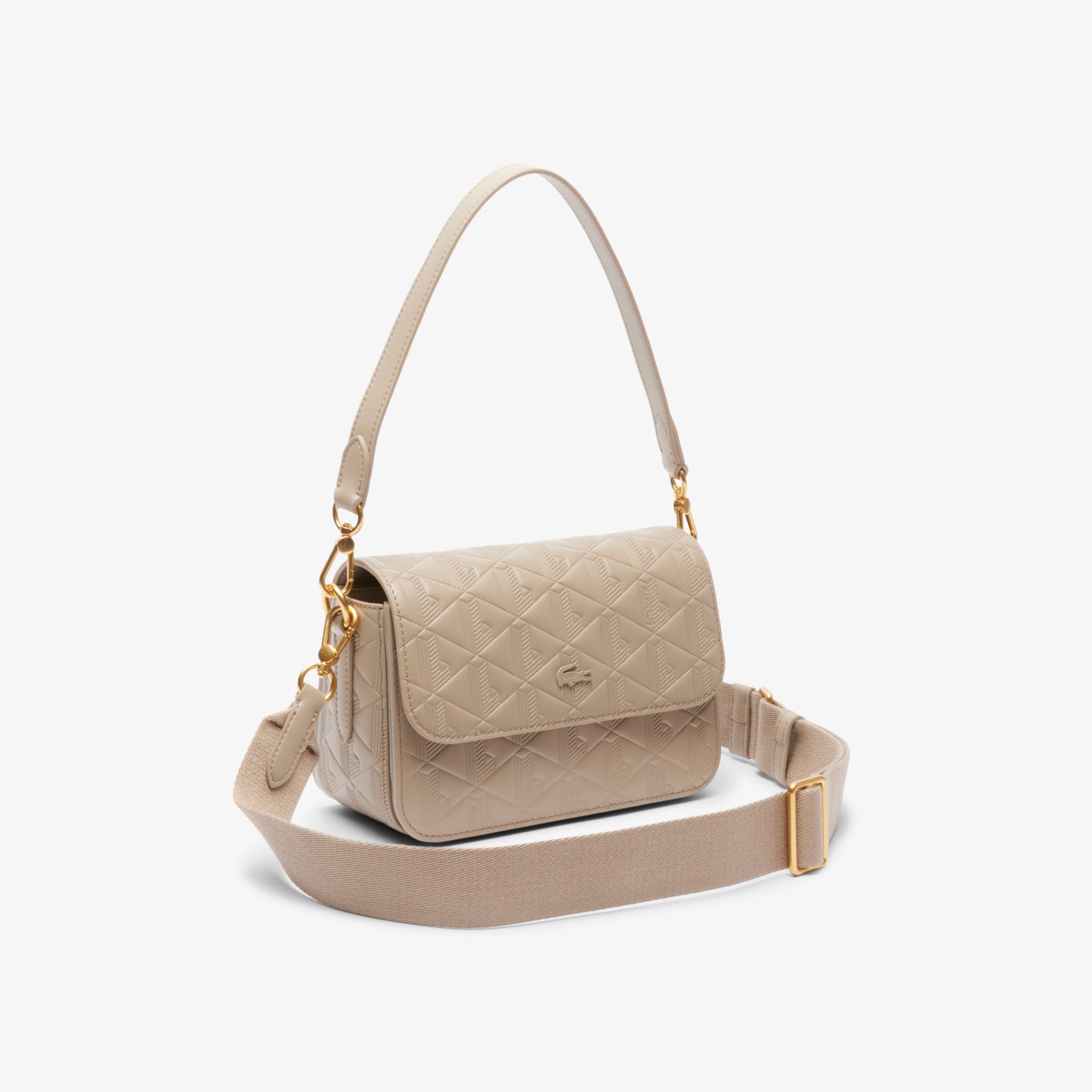 Bandolera De Cuero Con Relieve Maheki
