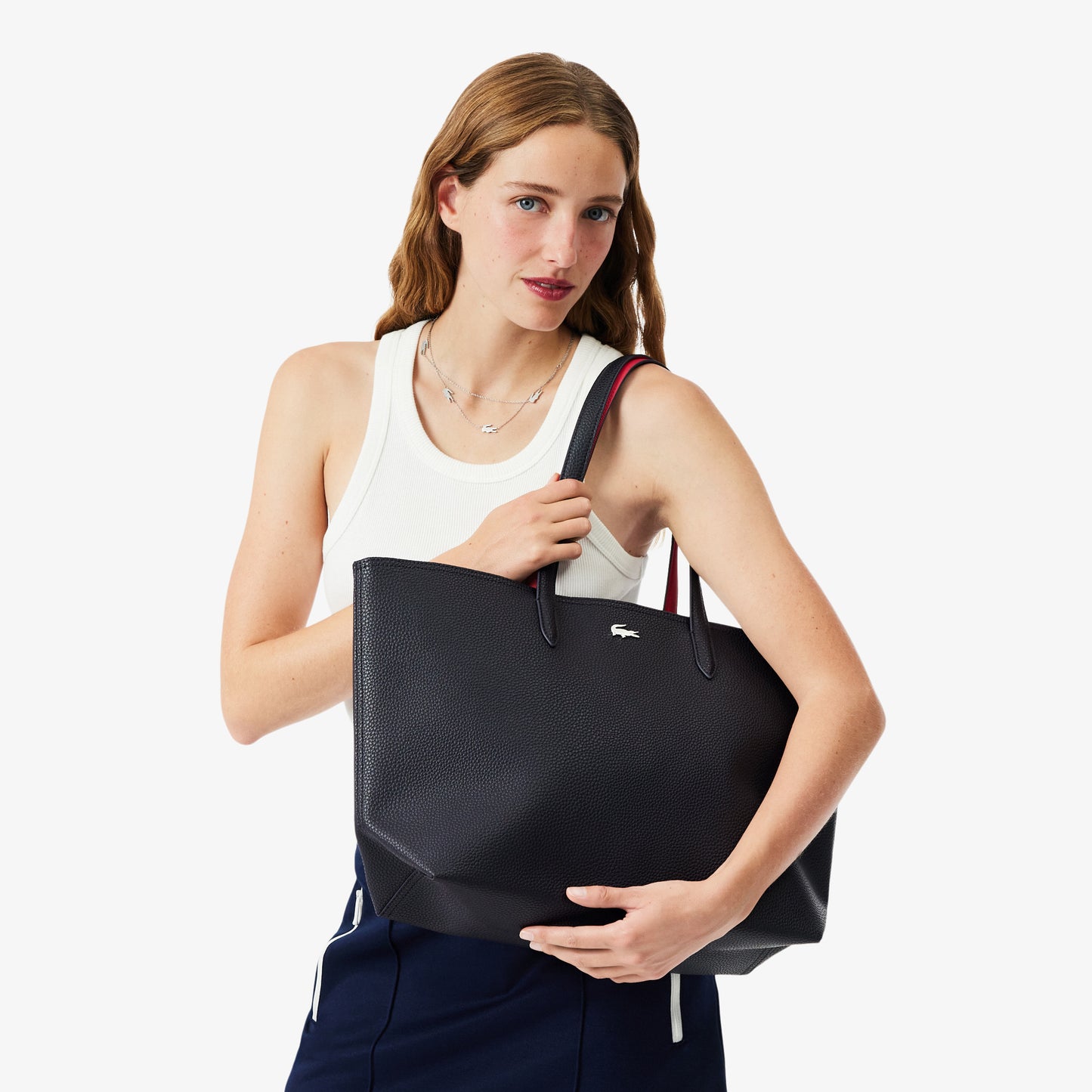 Tote Bag Con Cierre Anna