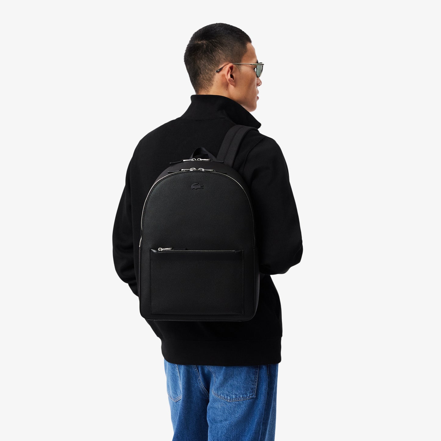Mochila De Cuero Piqué Chantaco