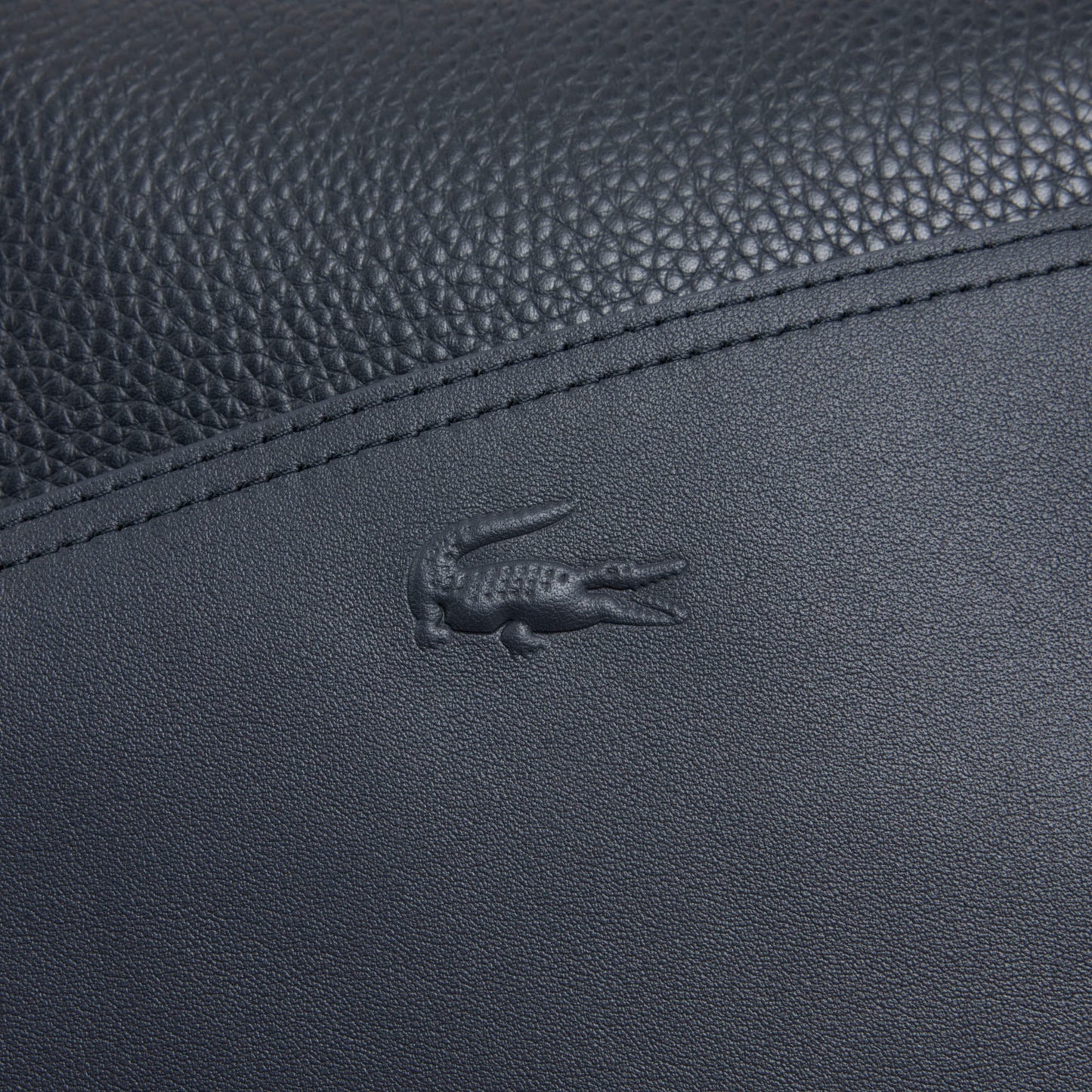Bolsa De Fin De Semana Club Lacoste De Piel Granulada