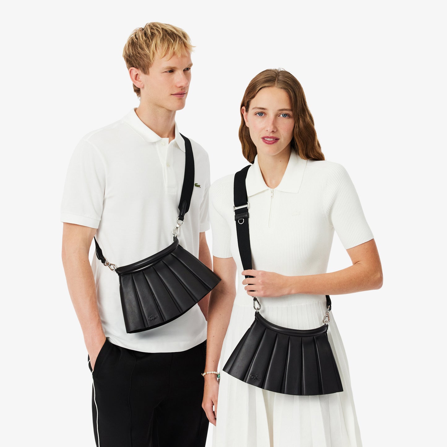 Cartera De Cuero Pequeña Runway Lenglen