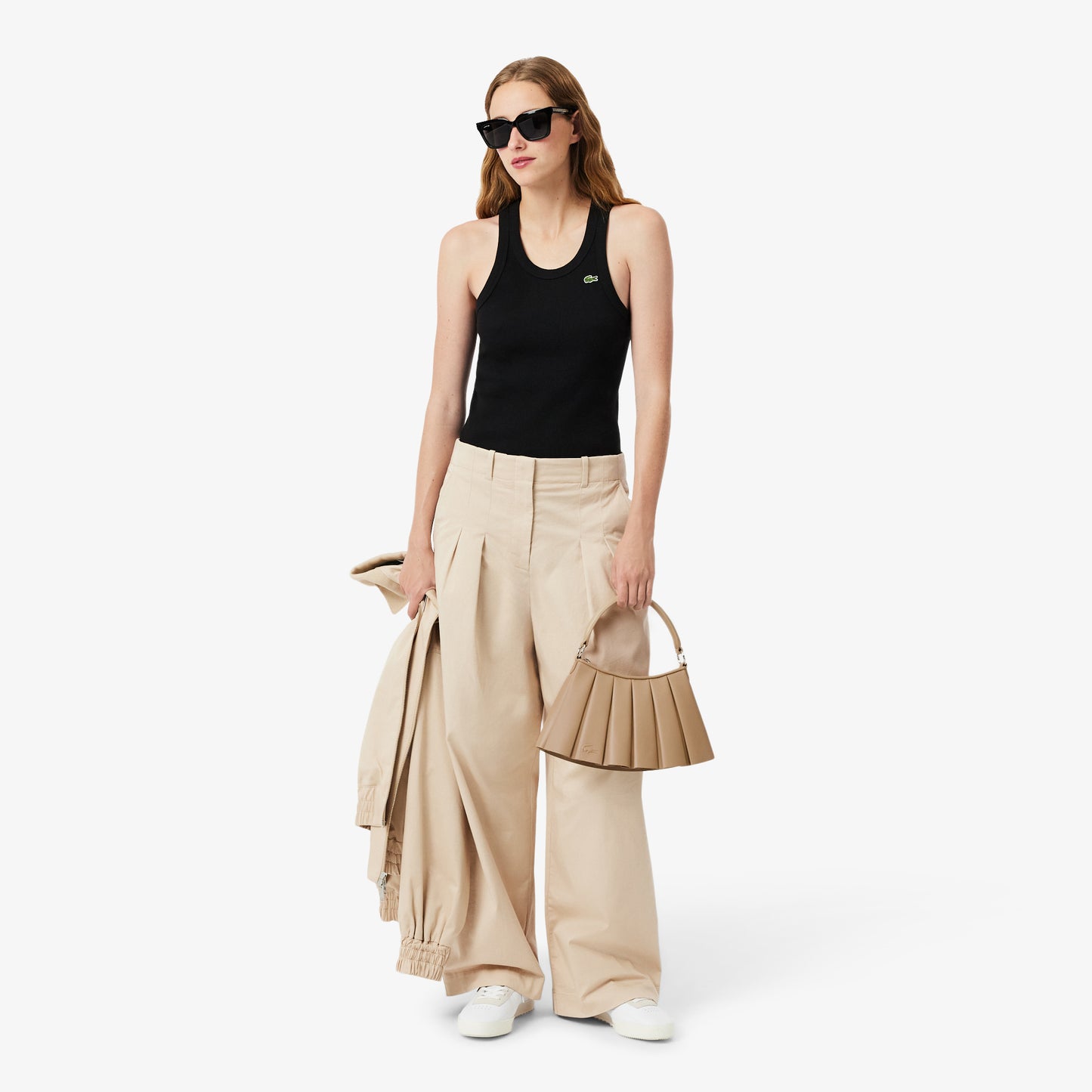 Cartera De Cuero Pequeña Runway Lenglen