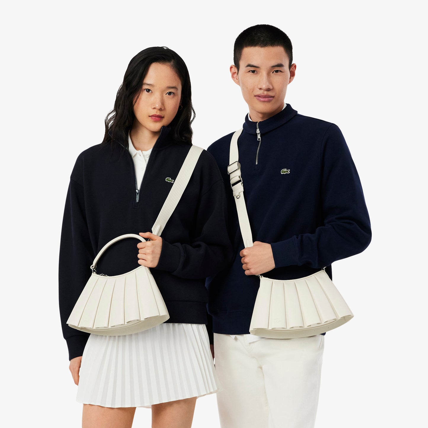 Cartera De Cuero Pequeña Runway Lenglen