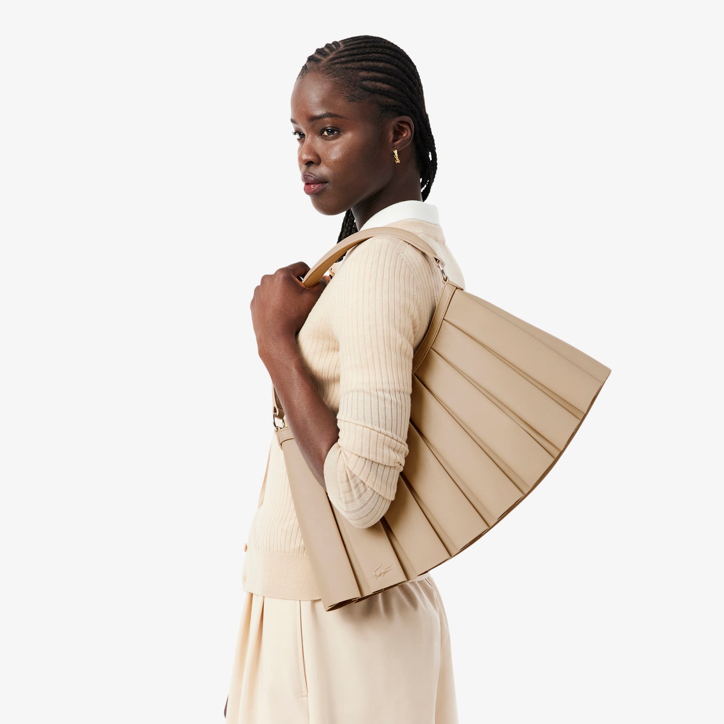 Bolso Grande De Cuero Runway Lenglen