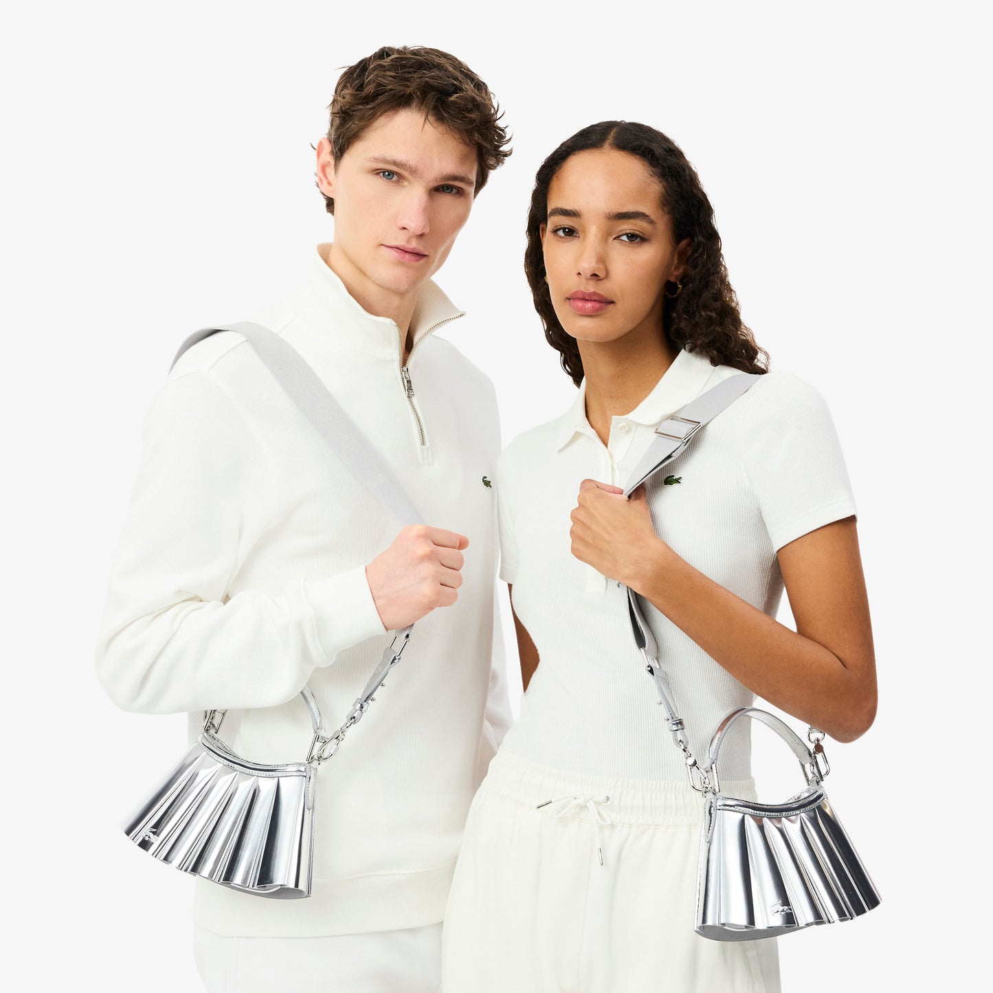 Bolso De Piel Efecto Espejo Lenglen Mini